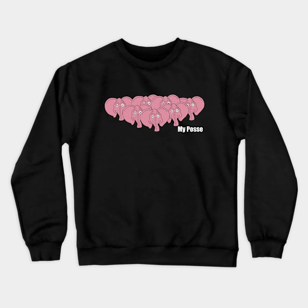 My Posse Crewneck Sweatshirt by Cosmo Gazoo